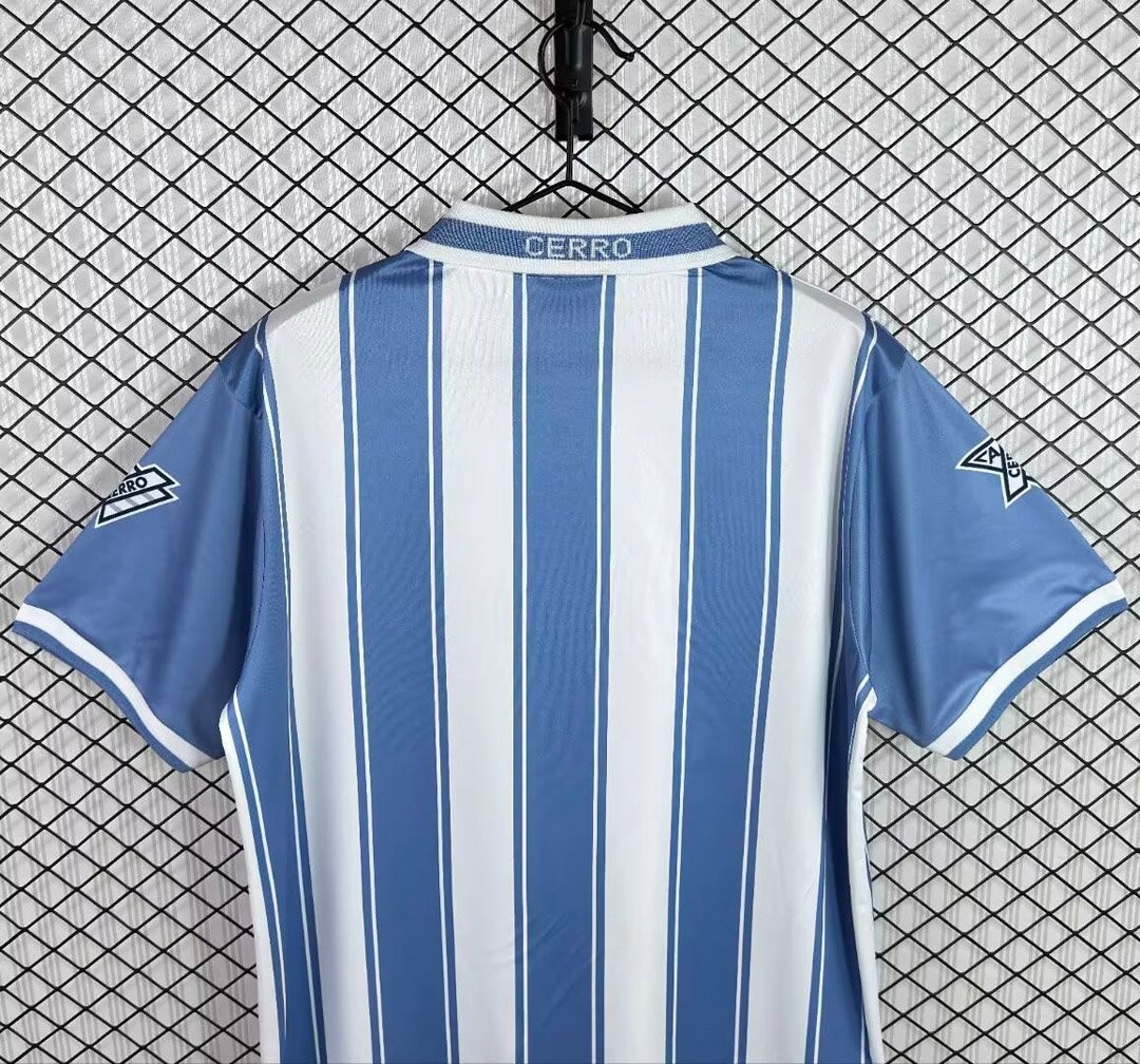 Retro 2000 CA Cerro Home Blue Stripes Jersey