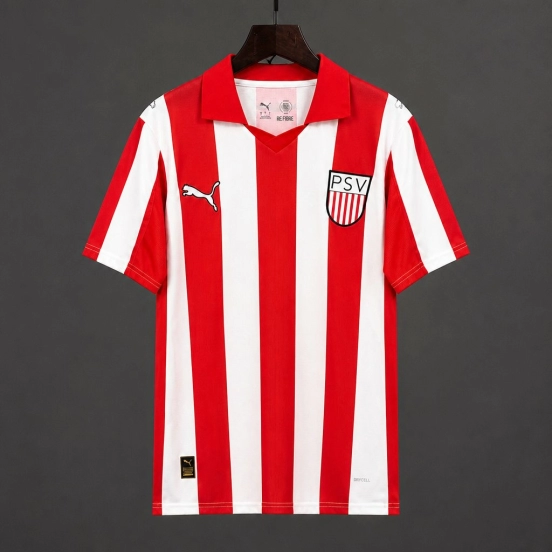26/27 PSV Eindhoven Coen Dillen Special Edition Red Stripes Jersey